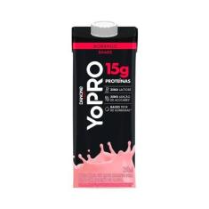 YoPRO Bebida Láctea UHT Morango 15g de proteínas 250ml, Morango, 250ml