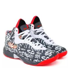 Tênis Basquete Masculino Com Amortecedor Confortável Ideal Para Práticas Esportivas-Masculino