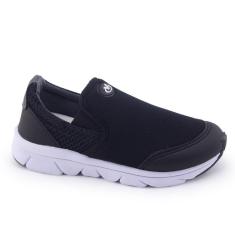 Tênis Infantil Slip On Via Vip VV1042B Com Elástico-Unissex