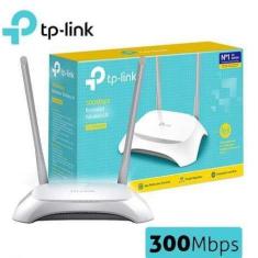 Roteador Wireless Tp-Link N 300Mbps Tl-Wr840n 2 Antenas Branco