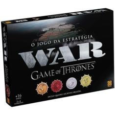 Jogo de Tabuleiro WAR Game OF Thrones - GROW