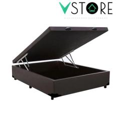 Cama Box Baú Viúva Bravus 128x188x38cm Várias Cores - Vstore - V-STORE