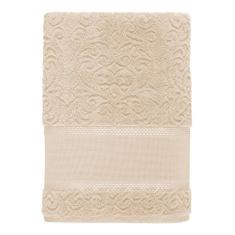 Toalha De Banho Gigante Melina Para Bordar Karsten Caqui