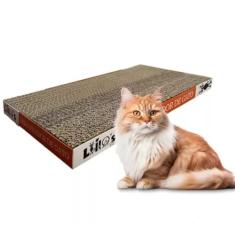 Arranhador Para Gatos Retangular Papelão Plano
