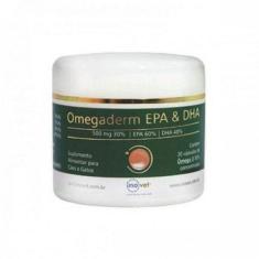 Omegaderm EPA & DHA 30 Suplemento para Cães e Gatos 500mg C/ 30 cápsul