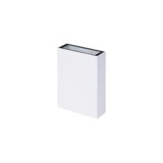 Arandela Taschibra Led Quadre 4w Branca Bivolt - 3000k Luz Am