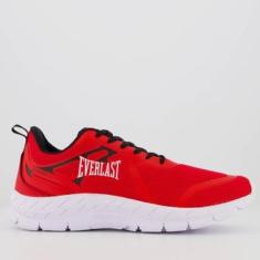 Tênis Everlast Bunker 5 Vermelho e Preto-Masculino