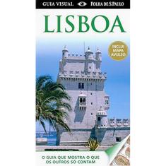 Livro Guia Visual Lisboa - Edição Com Mapa