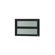 Janela de Alumínio Basculante 40x100cm Vidro Mini Boreal Elite Brimak Preto
