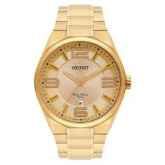Relógio Orient Masculino Dourado Mgss1151 C2kx