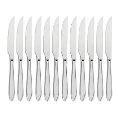 Conjunto 12 Facas Churrasco Laguna Talheres Tramontina em Aço Inox