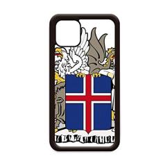 Capa com emblema nacional da Islândia Europa para iPhone 12 Pro Max para Apple Mini Mobile Case Shell