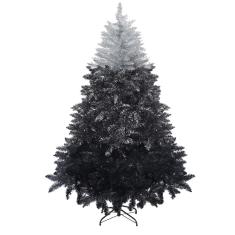 Árvore de Natal artificial Senjie Black Gradient Spruce 5 pés
