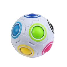 Cubo Bola Mágico Puzzle Giratória Raibow Ball Quebra Cabeça