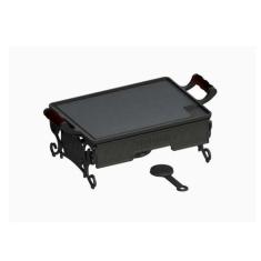 Rechaud À Álcool Ferro Alça Silicone Preta com Espiriteira - Libaneza