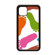 Pôster moderno com pegada colorida para iPhone 11 Pro Max Capa para celular Apple