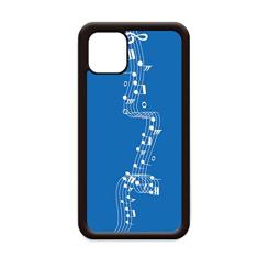 Capa Blue Jumpg Music 5-le Staff para iPhone 11 Pro Max para Apple Mobile Case Shell