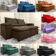 Sofa Reclinavel Retratil Fofinho P/ Assistir Series 2,30m