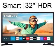 Smart TV 32" Samsung HD HDR 32T4300 Bivolt Preto