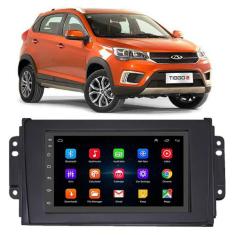 Kit Multimidia Android 7 Polegadas Cherry Tiggo 2019-2022 TV + Câmera 