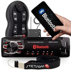 Radio Automotivo Sem Toca Cd Mp3 Player Bluetooth 2 Usb Carrega Celula