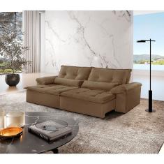 Sofá Parma Veludo 02 Módulos De 80cm B25cm Meu Sofá Online B016 Veludo Marrom