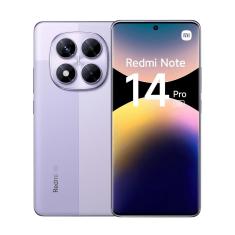 Smartphone Xiaomi Redmi Note 14 Pro 5G 256GB 8GB RAM Global e Desbloqueado Lavender Purple