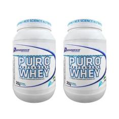 Combo Kit 2X Puro Whey Protein Concentrado Performance 909G - Performa