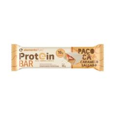 Barra de proteínas - Elemento Puro - PROTEIN BAR - Paçoca com caramelo