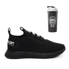 Tênis para Academia Masculino Esportivo Caminhada BF Shoes + Coqueteleira Exclusiva-Masculino