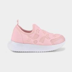 Tênis Infantil Bibi Flash Rosa de Sereia-Feminino