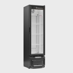 Refrigerador Expositor Vertical Frost Free 228L Profissional Gelopar 220V 180W Preto