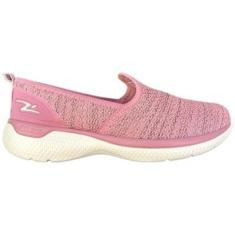 Tenis Fem Esportivo Slip On Calc Facil Fit Day Ortopedico-Feminino