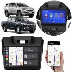 Kit Multimidia Carplay 9 Pol Blazer S10 2012 a 2016 MP5 + Câmera e Mol
