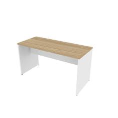 Mesa Reta Corp 25mm 135cm Bramov Móveis Branco/carvalho Mel