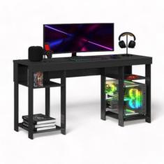 Mesa Gamer Deltha Preto Gabrielli
