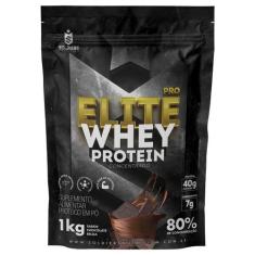Elite Pro Whey Protein Concentrado 80% - 1kg - Soldiers Nutrition, Cho