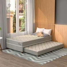 Bicama Box com Colchão Master Hotel Solteiro Molejo Superelastic (67x8