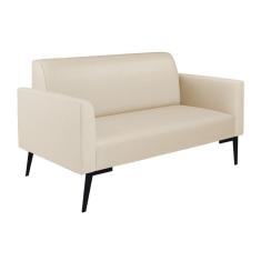 Sofá Namoradeira Pés Villach Marisa Corino D03 - D\'rossi Cor Bege