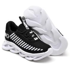 Tênis Infantil Menina Cadarço Sola Micro Expandida Dia a Dia-Feminino