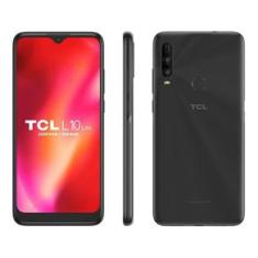 Smartphone TCL L10 LITE Cinza Titânio Tela 6.22&quot; Dual 4G 32GB + 2GB Ram Octa-Core Câmera Dupla + Capa e Película Originais