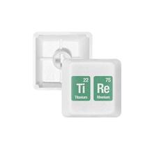 Tire elemento químico ciência teclado mecânico PBT kit de atualização para jogos