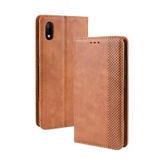 Capa para WIKO Jerry 4, carteira com suporte de couro, capa flip para WIKO Jerry 4, capa magnética retrô para celular, carteira com compartimentos para cartões