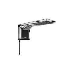 Chuveiro Lorenzetti Acqua Duo Ultra Preto/Cromado 7800W 220V, Preto e 