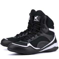 Bota de Treino Masculina Couro Confortável Fitness Academia - Mr. Gutt