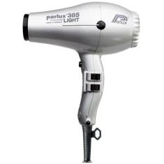 Secador de cabelo Profissional Parlux 385 New Power Light Prata 110V, 