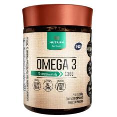 Ômega 3 Pote Pote Com 200 Cápsulas Nutrify, Sem sabor