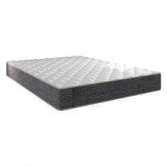 Colchão Casal Tokio Molas Ensacadas 138x188x20 Cinza Com Branco Portobel