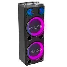 Imagem de Torre de Som Pulse Double SP508 com Bluetooth, USB e Iluminação LED - 2300W