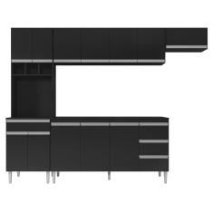 Cozinha Modulada Andréia 5 Peças 274cm - AJL Móveis